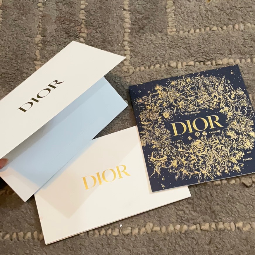 Dior Card And Gift Card Holders